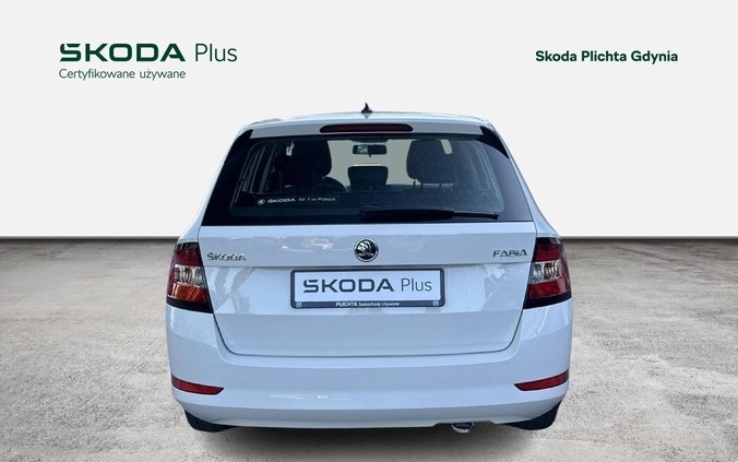 Skoda Fabia cena 45900 przebieg: 84952, rok produkcji 2019 z Gdynia małe 379